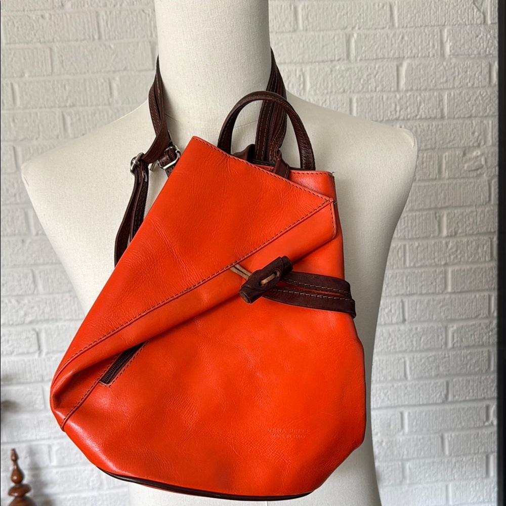Italian Stylish Leather Women's Bag/backpack